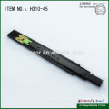 Soft closing telescopic channel for desk drawer